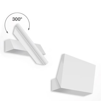 Telefunken - LED āra sienas gaismeklis LED/10W/230V IP44 balts