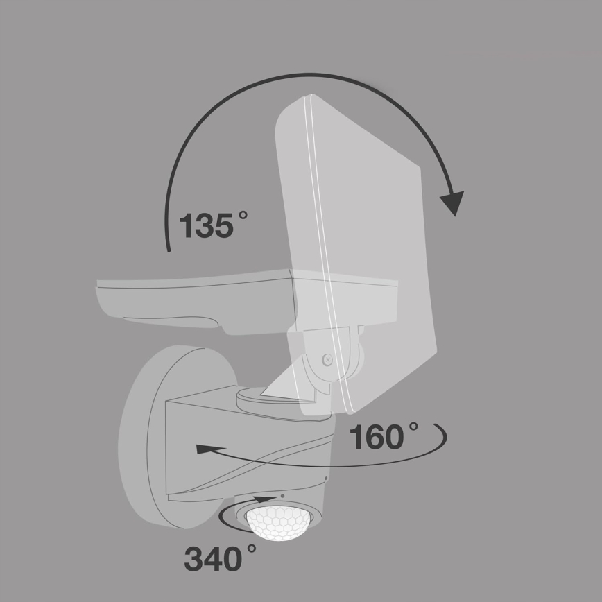Telefunken - LED prožektors ar sensoru LED/16W/230V