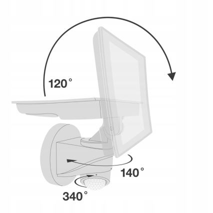 Telefunken - LED prožektors ar sensoru LED/20W/230V