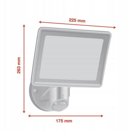 Telefunken - LED prožektors ar sensoru LED/20W/230V