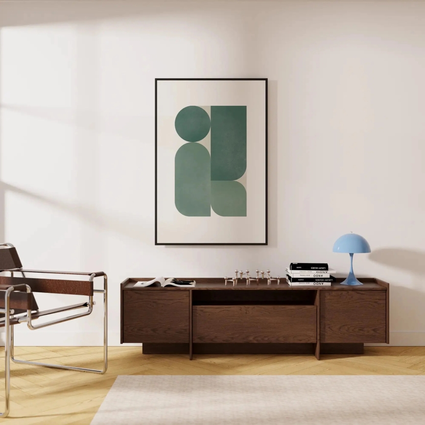 Televīzijas galds KEMI 197x57 cm ozols
