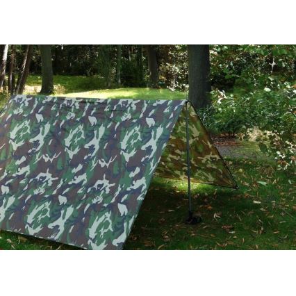 Tents 2x3 m PU 2000 mm kamuflāža