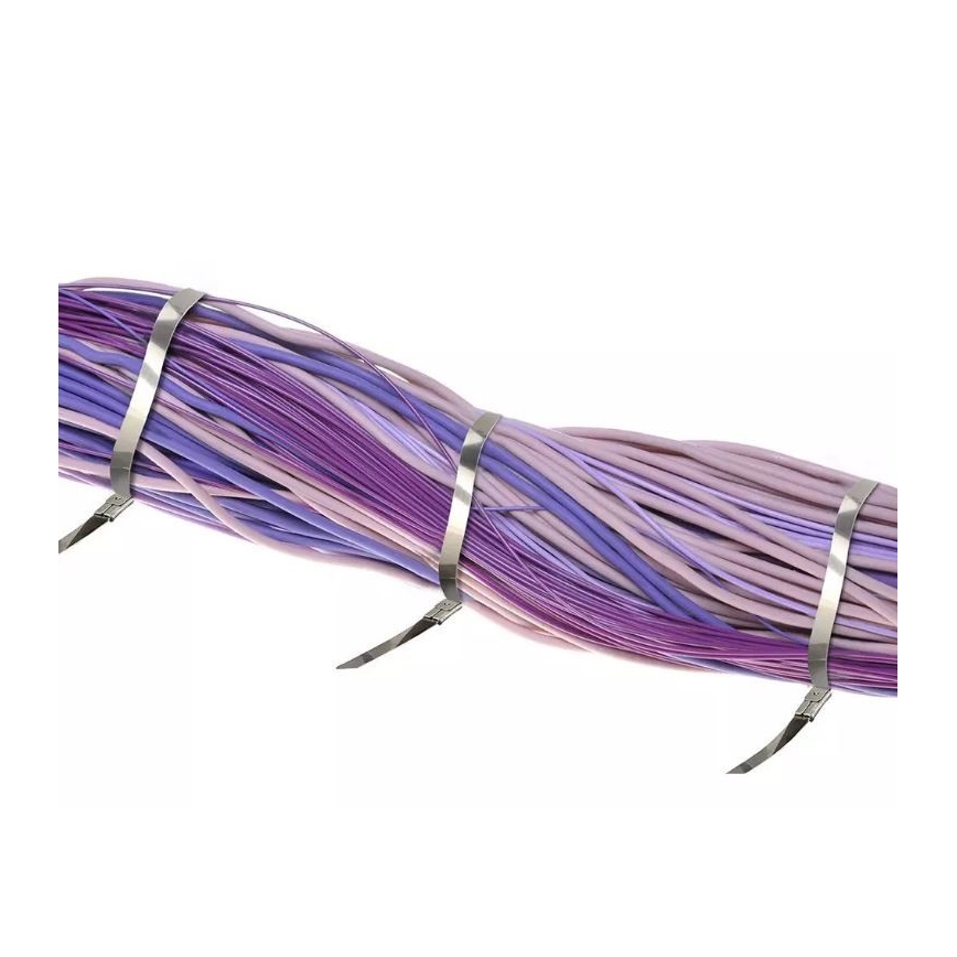 Tērauda locīšanas lentes 4,6x250mm 100pcs tērauda