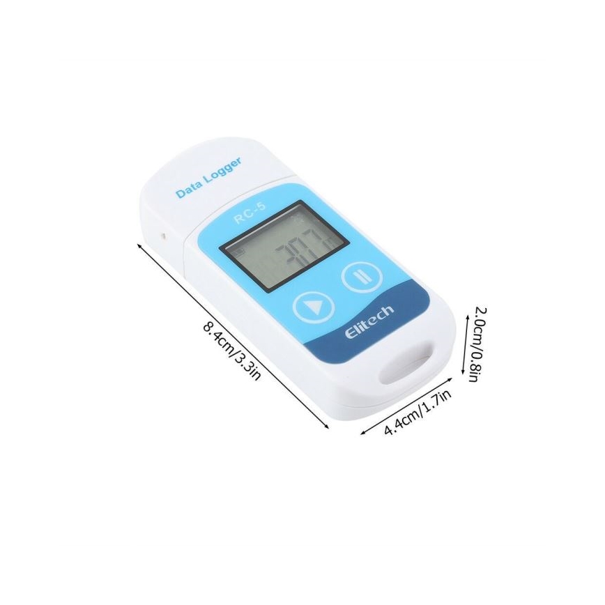 Termometrs ar ierakstīšanu USB/1xCR2032 IP67