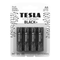 Tesla Batteries - 4 gab. Sārmaina baterija AA BLACK+ 1,5V 2800 mAh