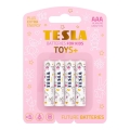 Tesla Batteries - 4 gab. Sārmaina baterija AAA TOYS+ 1,5V 1300 mAh
