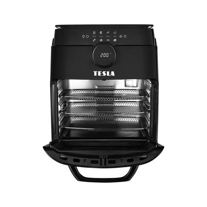 TESLA Electronics AirCook & Grill - Smart daudzfunkcionāls digitālais hot air fryer 12 l 1800W/230V Wi-Fi