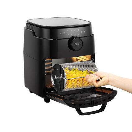 TESLA Electronics AirCook & Grill - Smart daudzfunkcionāls digitālais hot air fryer 12 l 1800W/230V Wi-Fi