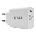 TESLA Electronics - Ātrās uzlādes adapteris Power Delivery 20W balta