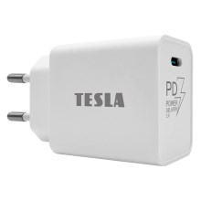 TESLA Electronics - Ātrās uzlādes adapteris Power Delivery 20W balta