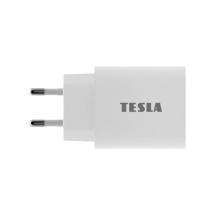 TESLA Electronics - Ātrās uzlādes adapteris Power Delivery 20W balta