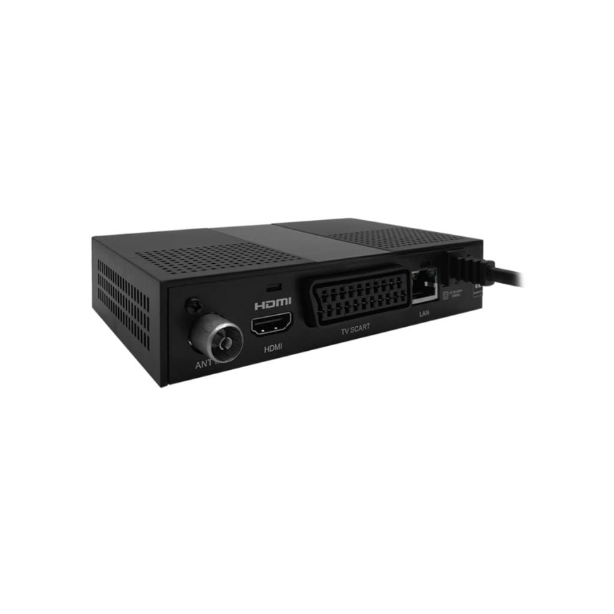 TESLA Electronics - DVB-T2 H.265 (HEVC) uztvērējs 2xAAA + tālvadības pults