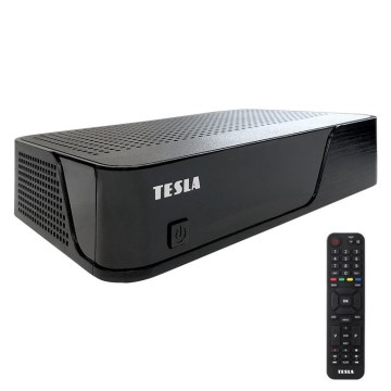 TESLA Electronics - DVB-T2 H.265 (HEVC) uztvērējs ar HbbTV, 12V un tālvadības pulti