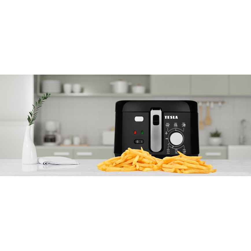 TESLA Electronics EasyCook - Fritēšanas ierīce 2,5 l 1800W/230V