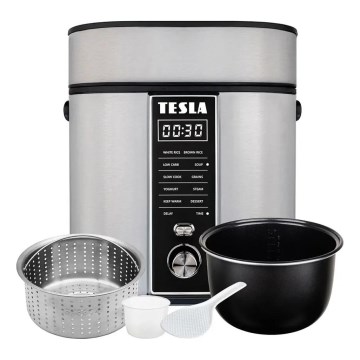 TESLA Electronics MultiCook - Daudzfunkcionāls rīsu vārāmais 2,1 l 400W/230V