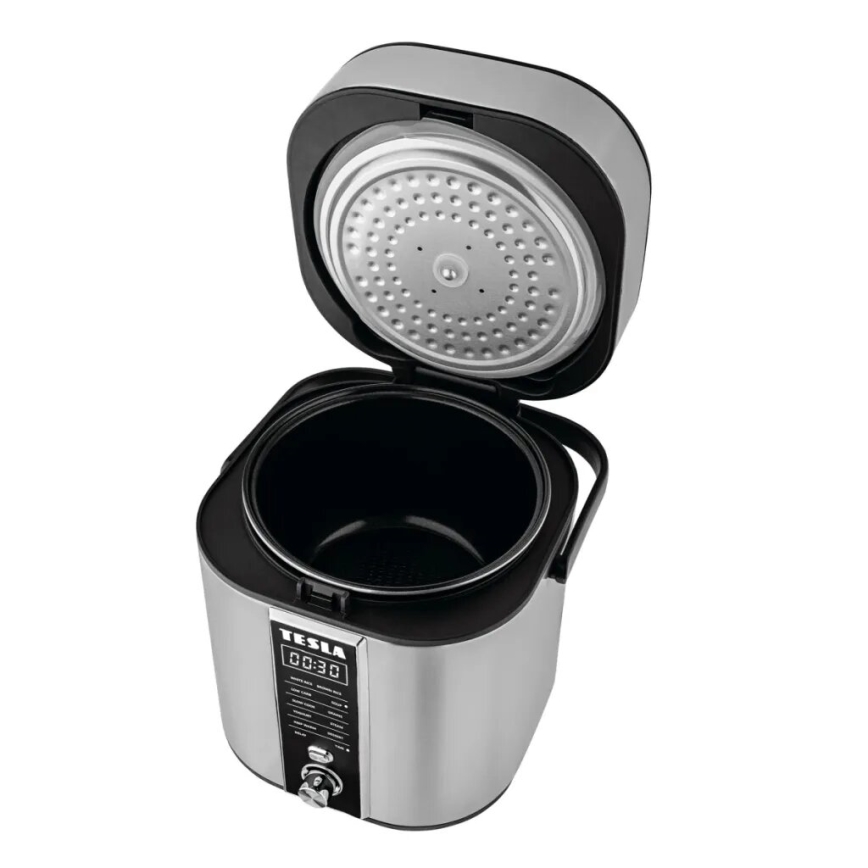 TESLA Electronics MultiCook - Daudzfunkcionāls rīsu vārāmais 2,1 l 400W/230V