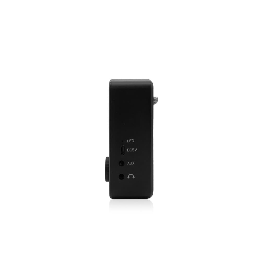 TESLA Electronics - Radio DAB+ FM 5W/4000 mAh melna