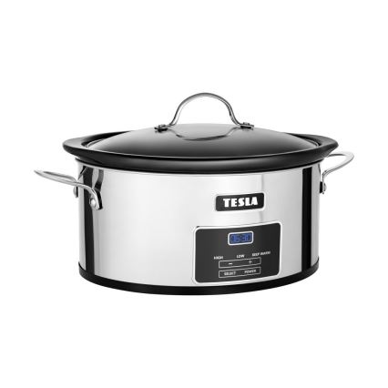 TESLA Electronics SlowCook - Lēnas gatavošanas ierīce 5,6 l 250W/230V