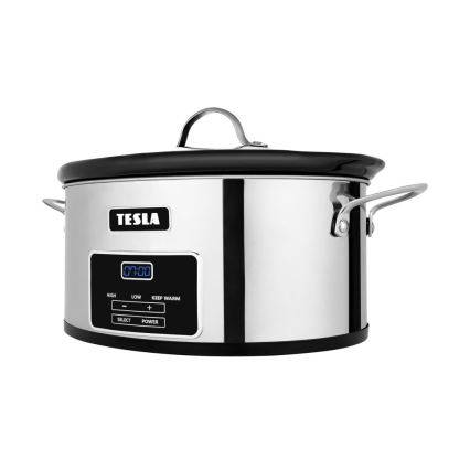 TESLA Electronics SlowCook - Lēnas gatavošanas ierīce 5,6 l 250W/230V