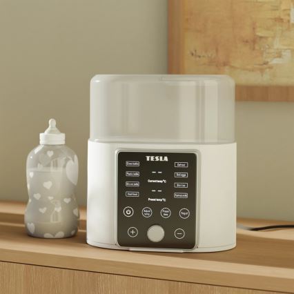 TESLA Smart - Pudeļu un bērnu pārtikas sildītājs un sterilizators 200W/230V