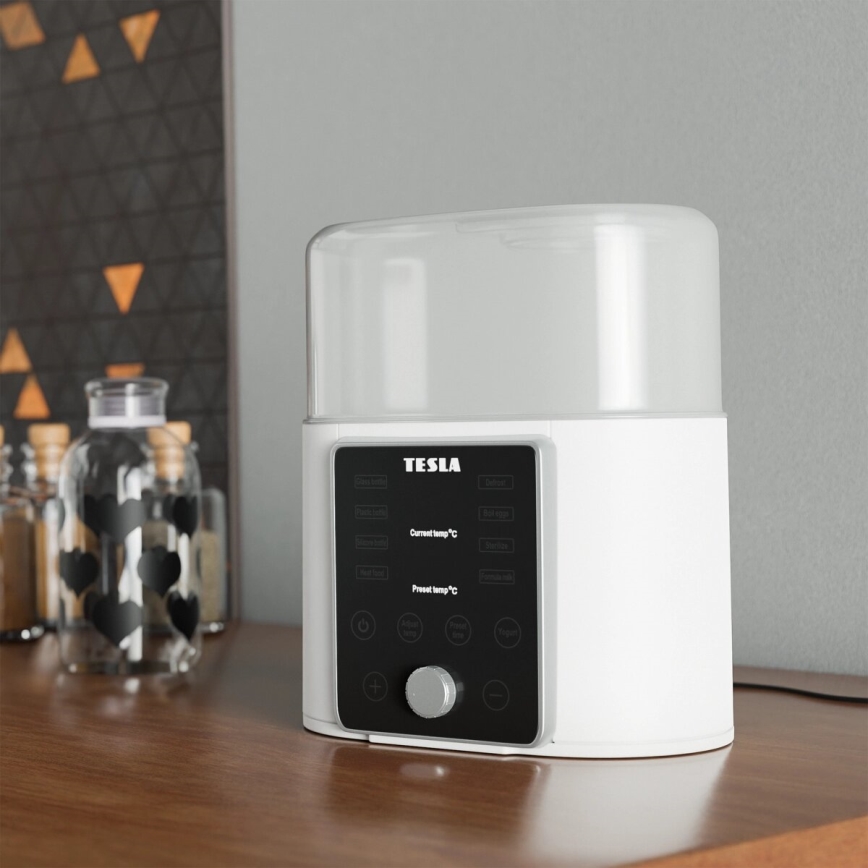 TESLA Smart - Pudeļu un bērnu pārtikas sildītājs un sterilizators 200W/230V