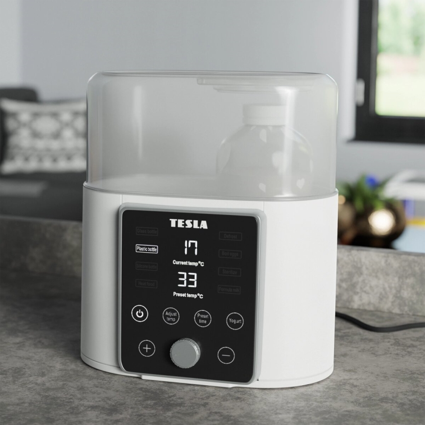 TESLA Smart - Pudeļu un bērnu pārtikas sildītājs un sterilizators 200W/230V
