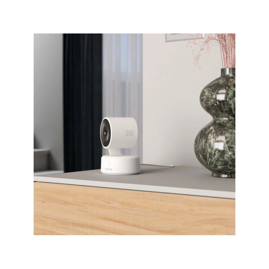 TESLA Smart - Viedā IP kamera 360 3MPx 5V Wi-Fi