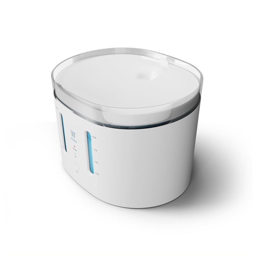 TESLA Smart - Viedā ūdens padeve mājdzīvniekiem ar UV sterilizāciju 2,5 l 5V Wi-Fi
