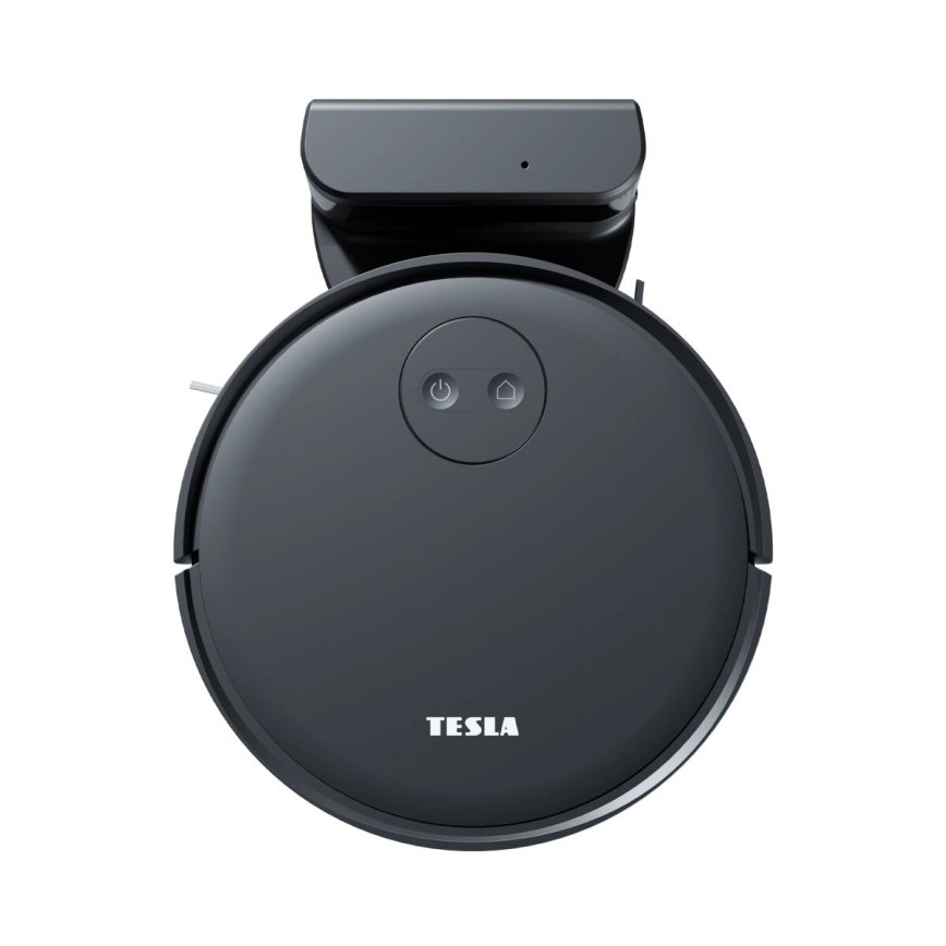 TESLA Smart - Viedais robota putekļu sūcējs 2in1 2000 mAh Wi-Fi melna + tālvadības pults