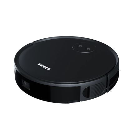 TESLA Smart - Viedais robota putekļu sūcējs 2in1 2000 mAh Wi-Fi melna + tālvadības pults