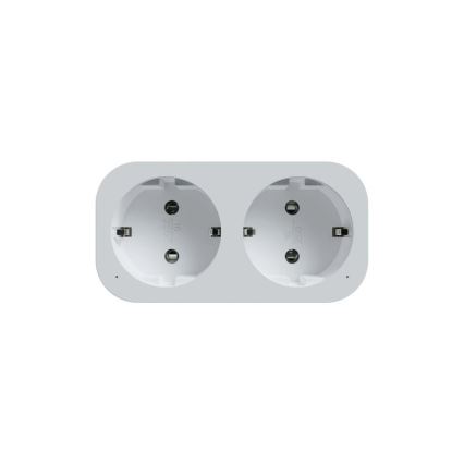 TESLA Smart - Viedās kontaktligzdas sadalītājs 2x16A/230V Tips F Wi-Fi Tuya