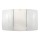 theben - LED sienas prožektors 2xLED/10W/230V balts IP55