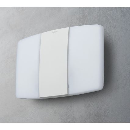 theben - LED sienas prožektors 2xLED/10W/230V balts IP55
