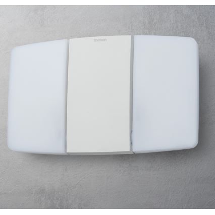 theben - LED sienas prožektors 2xLED/10W/230V balts IP55