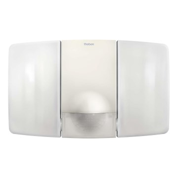 theben - LED sienas prožektors ar kustības sensoru 2xLED/10W/230V balts IP55