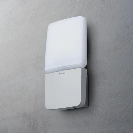theben - LED sienas prožektors LED/11W/230V sudraba IP55