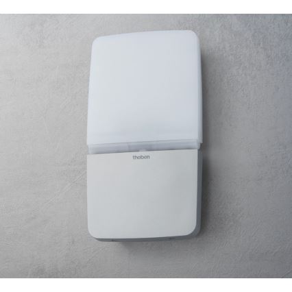 theben - LED sienas prožektors LED/11W/230V sudraba IP55