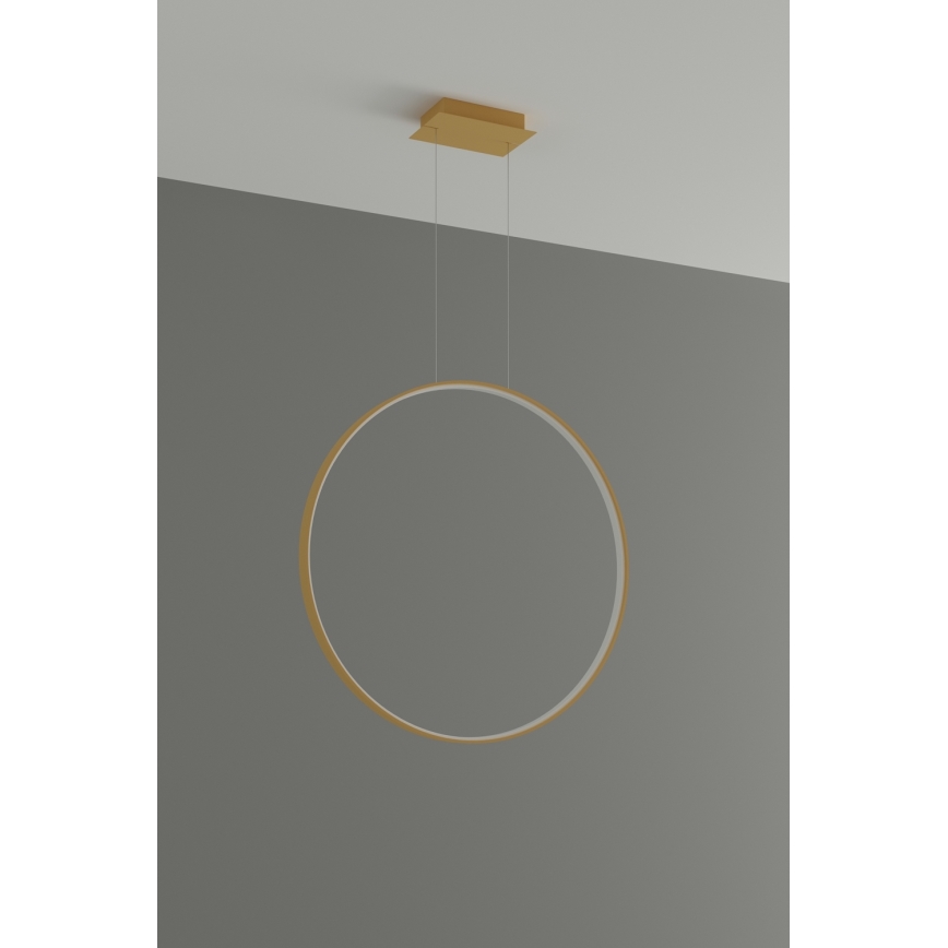 Thoro TH.175 - LED Lustra ar auklu RIO LED/50W/230V CRI 90 3000K d. 78 cm zelta