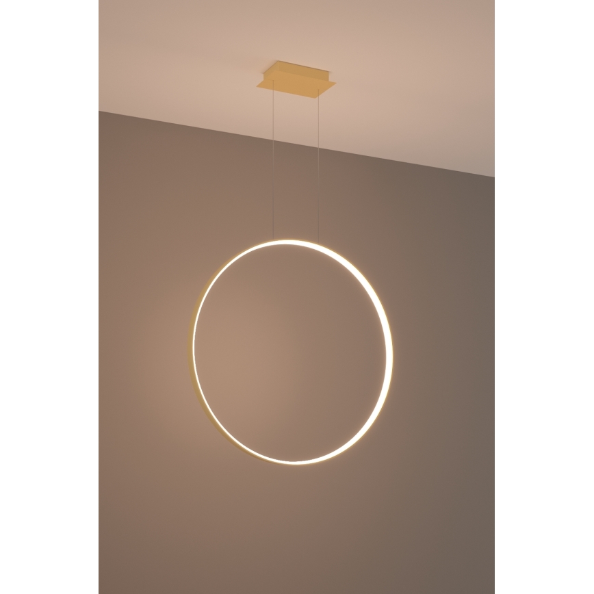 Thoro TH.175 - LED Lustra ar auklu RIO LED/50W/230V CRI 90 3000K d. 78 cm zelta
