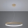 Thoro TH.181 - LED  Lustra ar auklu RIO LED /50W/230V CRI 95 4000K d. 78 cm zelta
