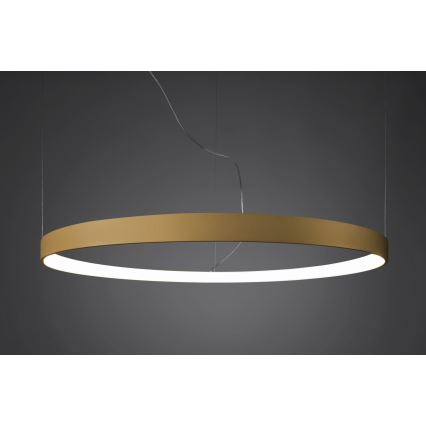 Thoro TH.181 - LED  Lustra ar auklu RIO LED /50W/230V CRI 95 4000K d. 78 cm zelta