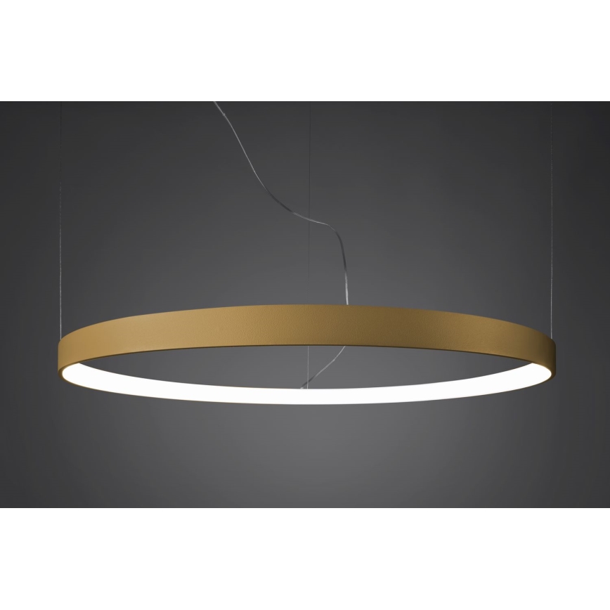Thoro TH.181 - LED  Lustra ar auklu RIO LED /50W/230V CRI 95 4000K d. 78 cm zelta