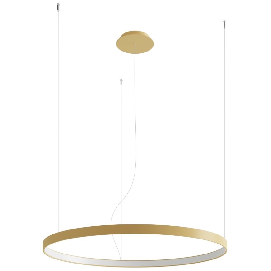 Thoro TH.181 - LED  Lustra ar auklu RIO LED /50W/230V CRI 95 4000K d. 78 cm zelta