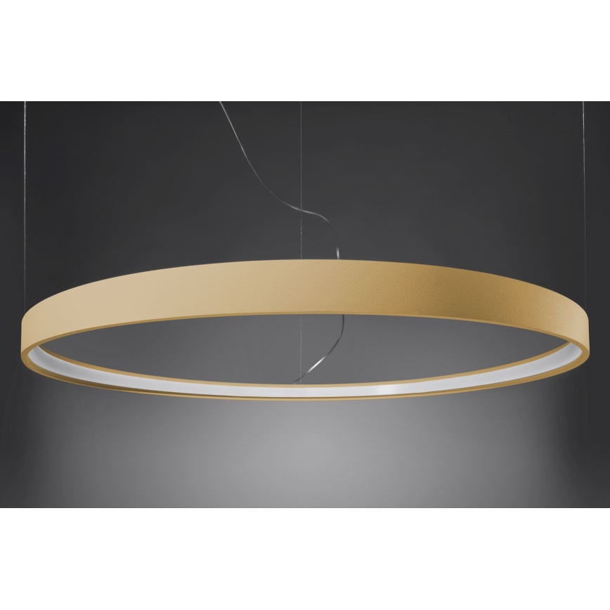 Thoro TH.216 - LED Lustra ar auklu RIO LED/30W/230V CRI 90 3000K d. 55 cm zelta
