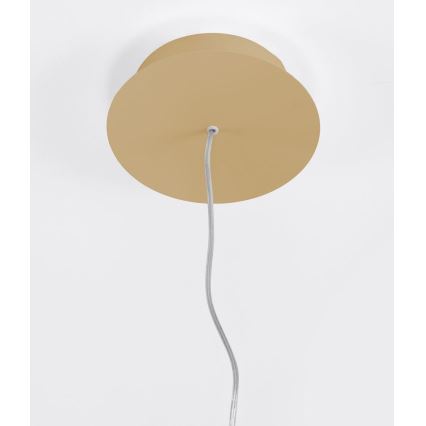 Thoro TH.216 - LED Lustra ar auklu RIO LED/30W/230V CRI 90 3000K d. 55 cm zelta