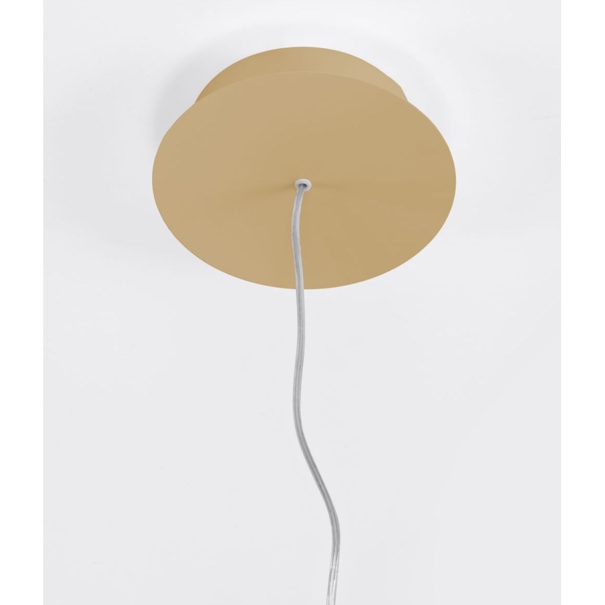 Thoro TH.216 - LED Lustra ar auklu RIO LED/30W/230V CRI 90 3000K d. 55 cm zelta