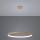Thoro TH.217 - LED Lustra ar auklu RIO LED/30W/230V CRI 95 4000K d. 55 cm zelta