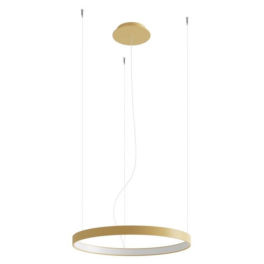 Thoro TH.217 - LED Lustra ar auklu RIO LED/30W/230V CRI 95 4000K d. 55 cm zelta