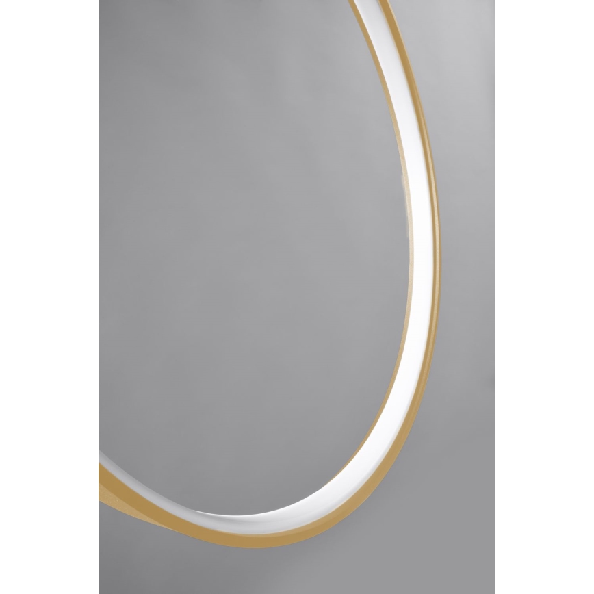 Thoro TH.221 - LED Lustra ar auklu RIO LED/30W/230V CRI 95 4000K d. 55 cm zelta