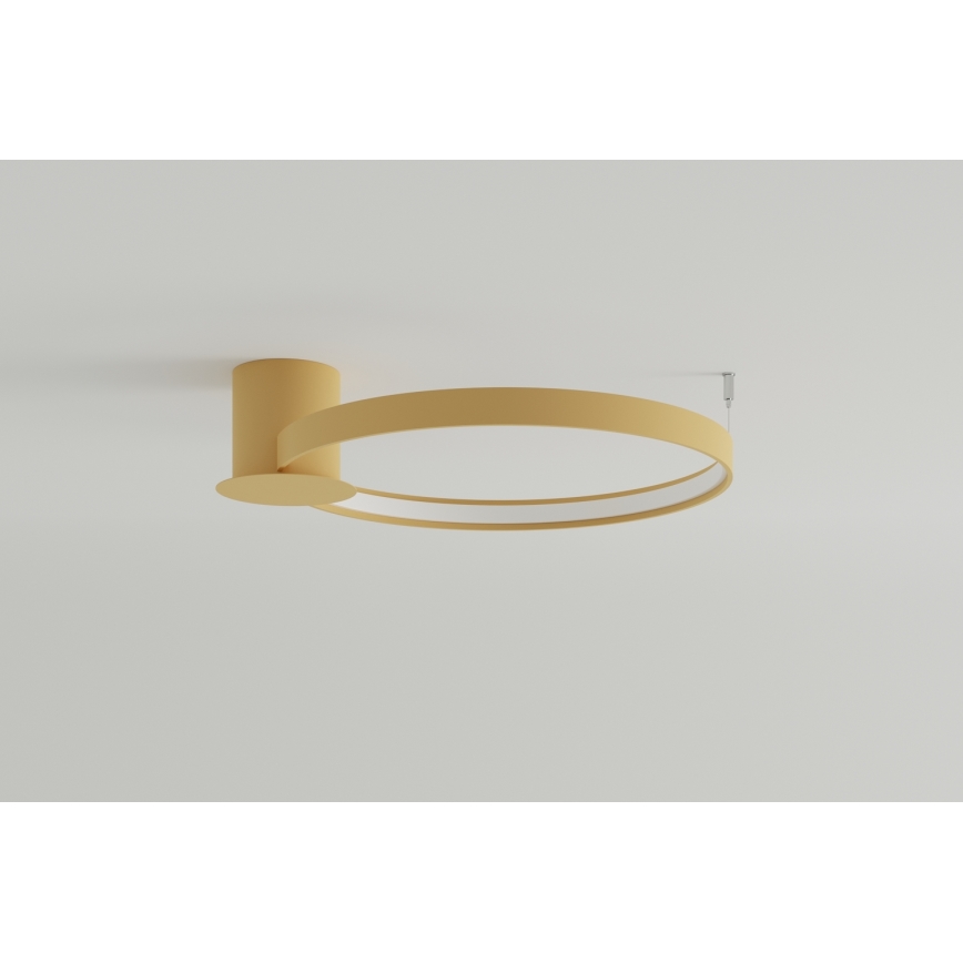 Thoro TH.223 - LED Griestu lampa RIO LED/30W/230V CRI 95 4000K d. 55 cm zelta